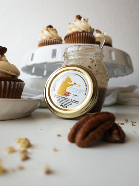 Dýňové cupcakes s medem